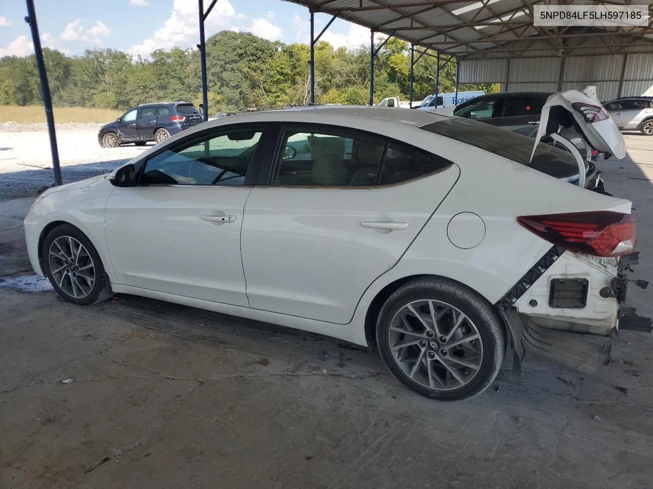 2020 Hyundai Elantra Sel VIN: 5NPD84LF5LH597185 Lot: 72628324