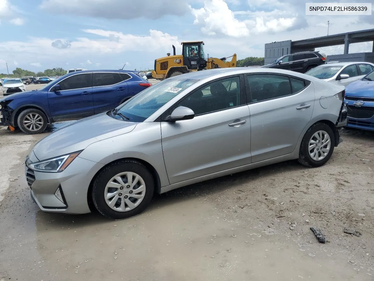 2020 Hyundai Elantra Se VIN: 5NPD74LF2LH586339 Lot: 72678124