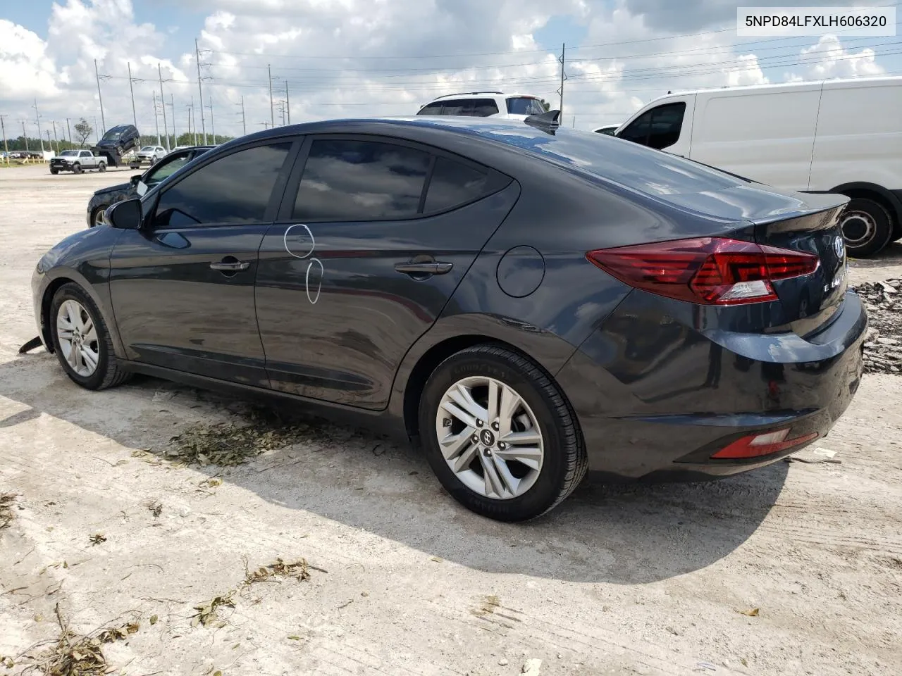 5NPD84LFXLH606320 2020 Hyundai Elantra Sel