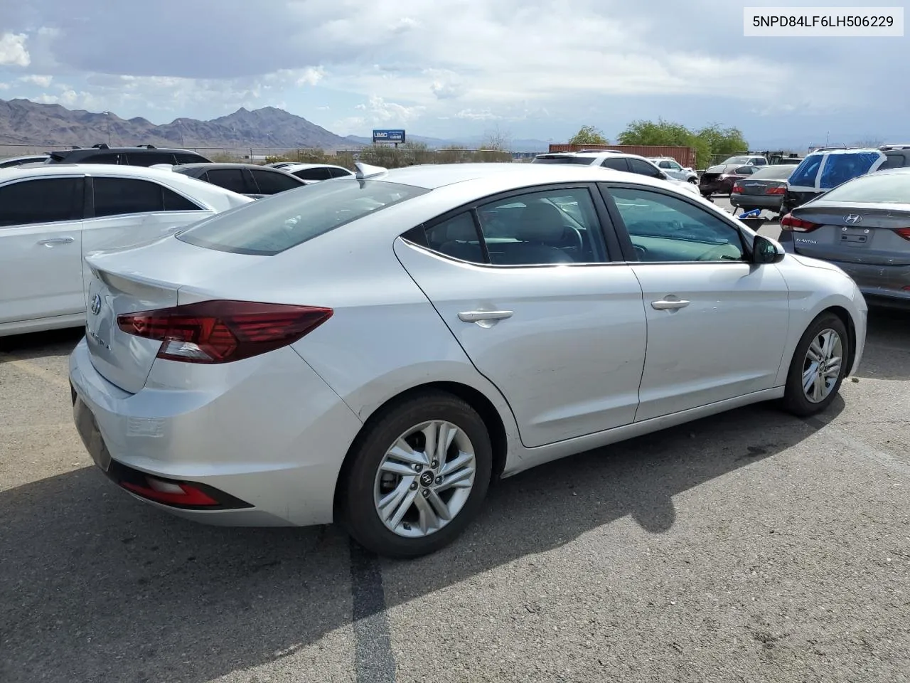 2020 Hyundai Elantra Sel VIN: 5NPD84LF6LH506229 Lot: 72769754