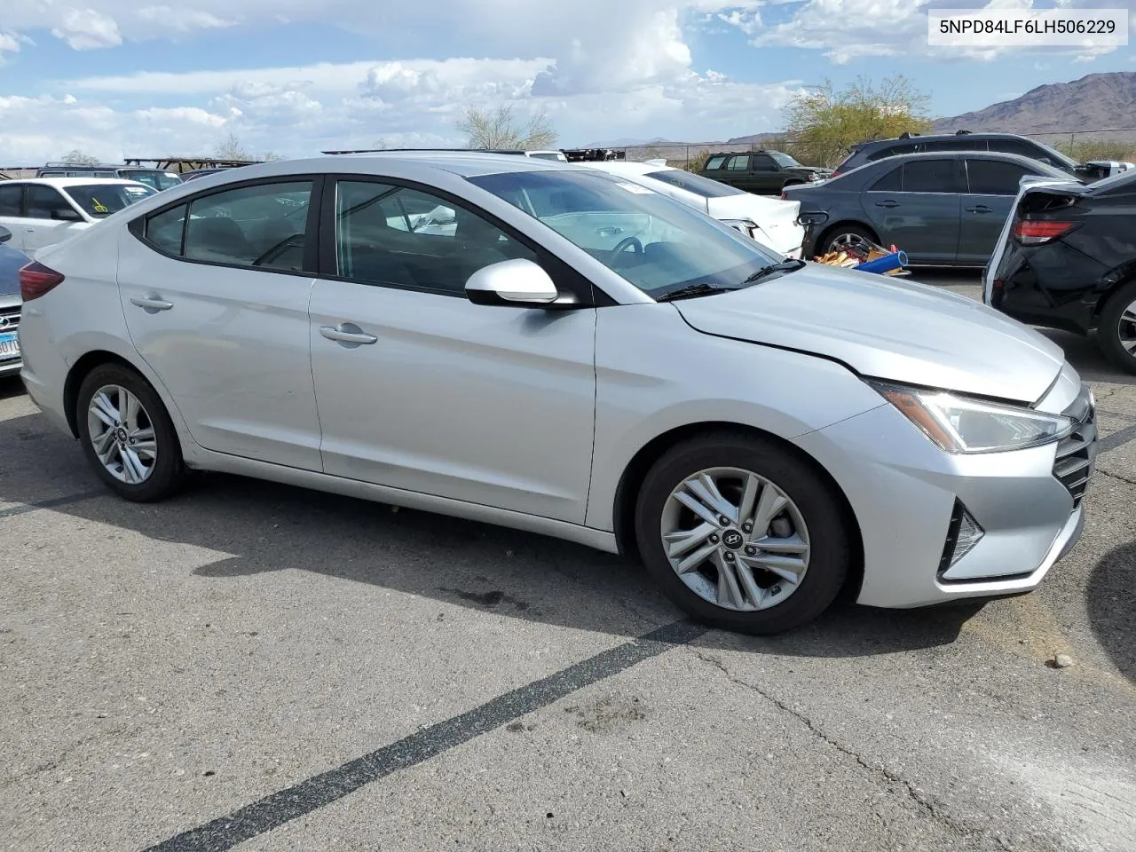 2020 Hyundai Elantra Sel VIN: 5NPD84LF6LH506229 Lot: 72769754