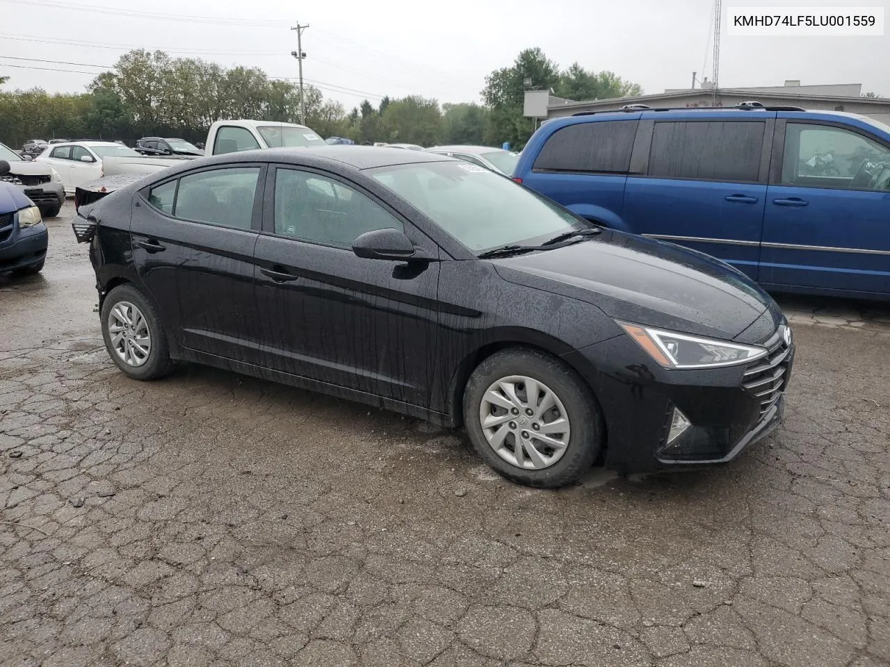 KMHD74LF5LU001559 2020 Hyundai Elantra Se