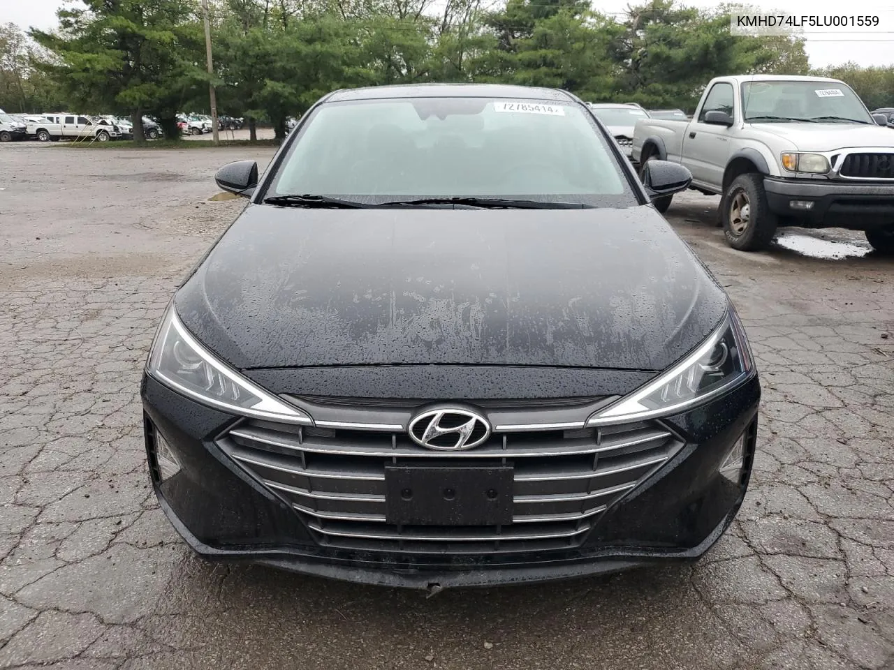 2020 Hyundai Elantra Se VIN: KMHD74LF5LU001559 Lot: 72785414