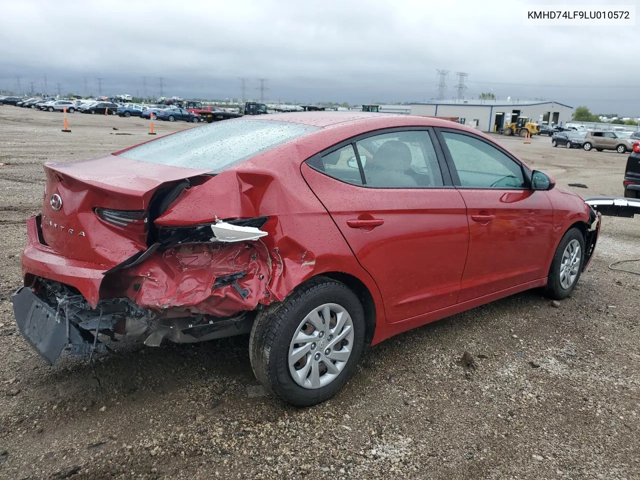 KMHD74LF9LU010572 2020 Hyundai Elantra Se