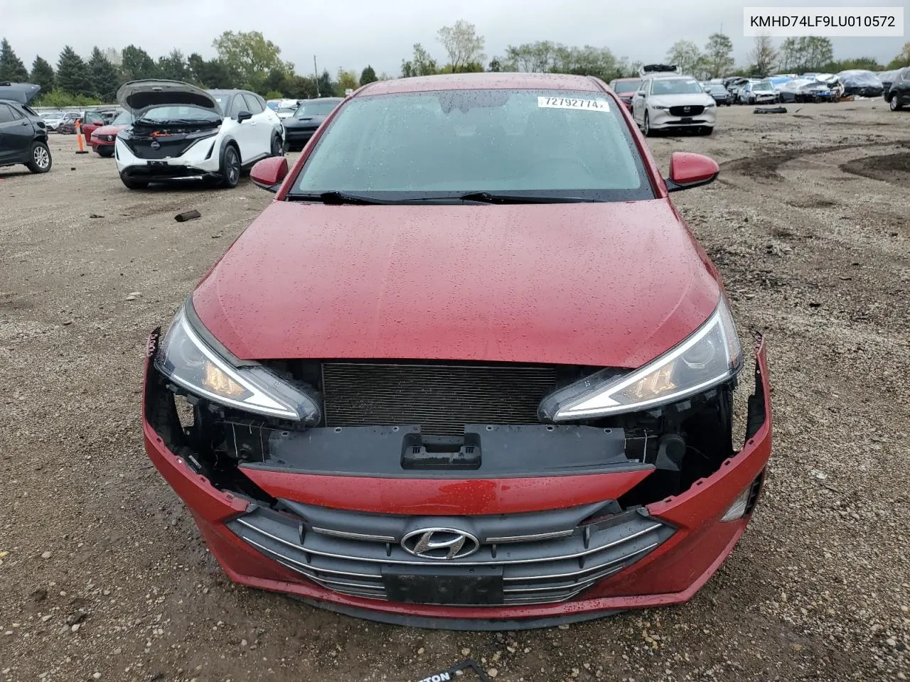 KMHD74LF9LU010572 2020 Hyundai Elantra Se