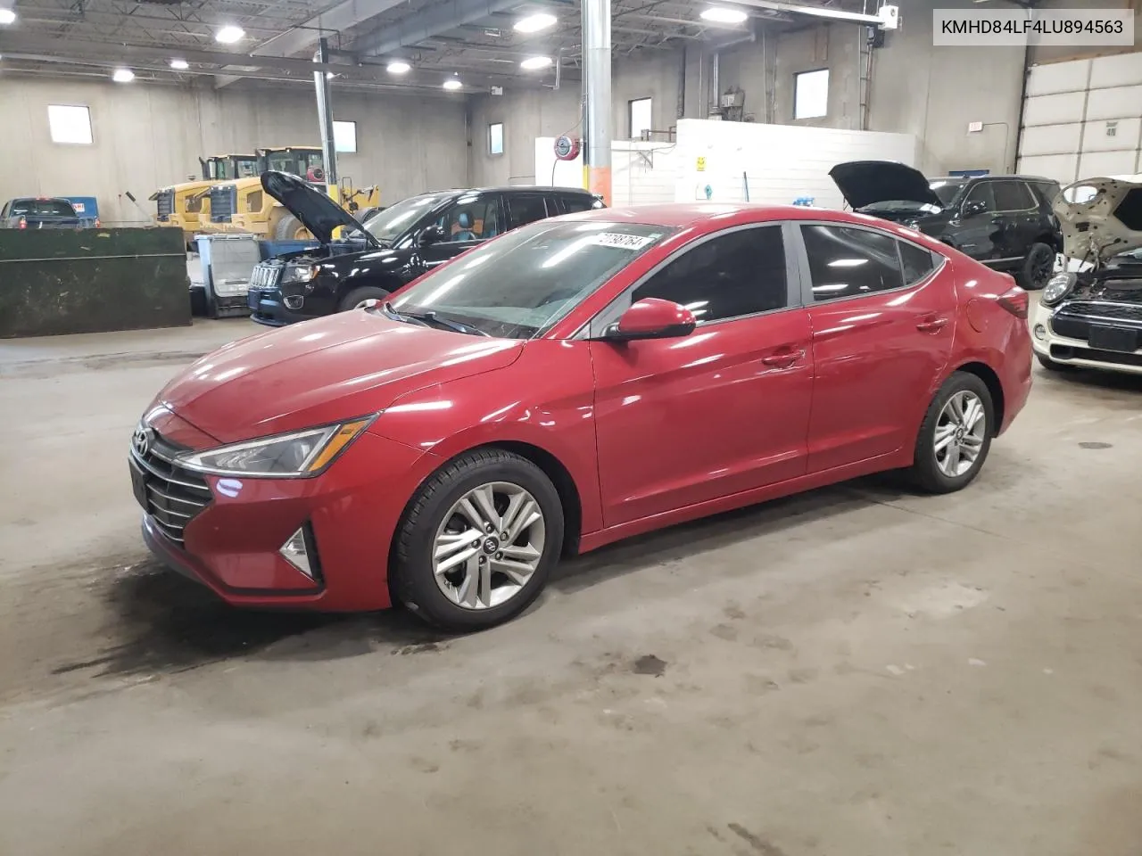 KMHD84LF4LU894563 2020 Hyundai Elantra Sel