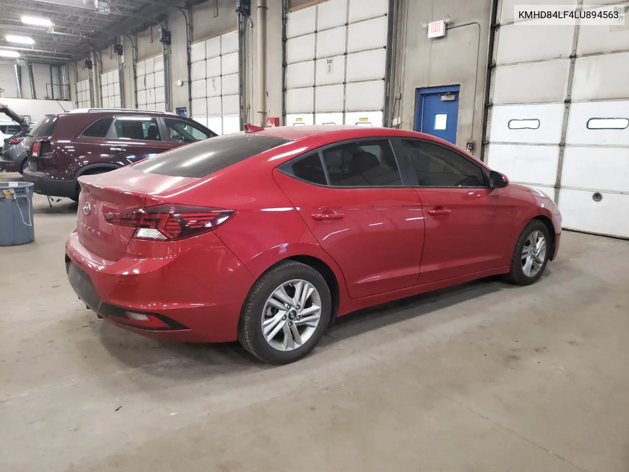 2020 Hyundai Elantra Sel VIN: KMHD84LF4LU894563 Lot: 72798764