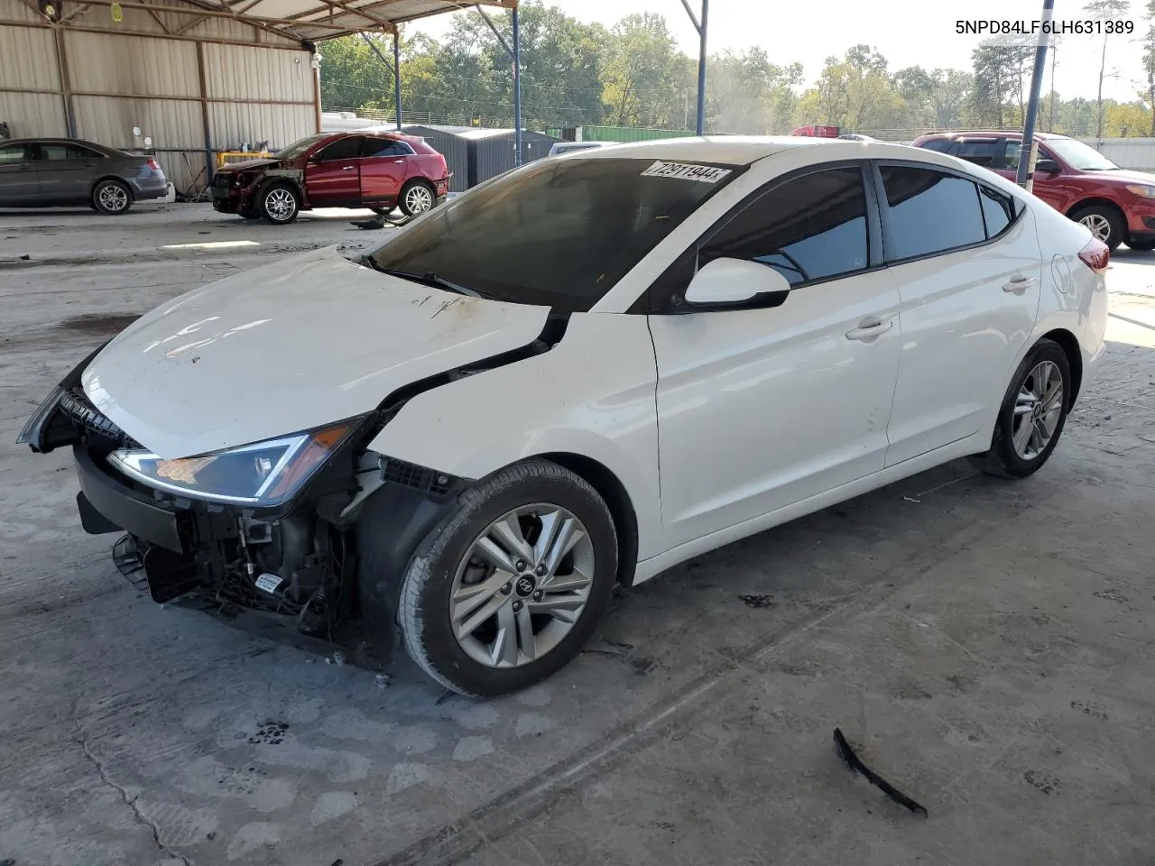 5NPD84LF6LH631389 2020 Hyundai Elantra Sel