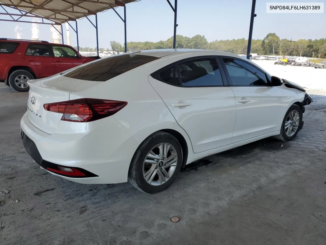 2020 Hyundai Elantra Sel VIN: 5NPD84LF6LH631389 Lot: 72911944