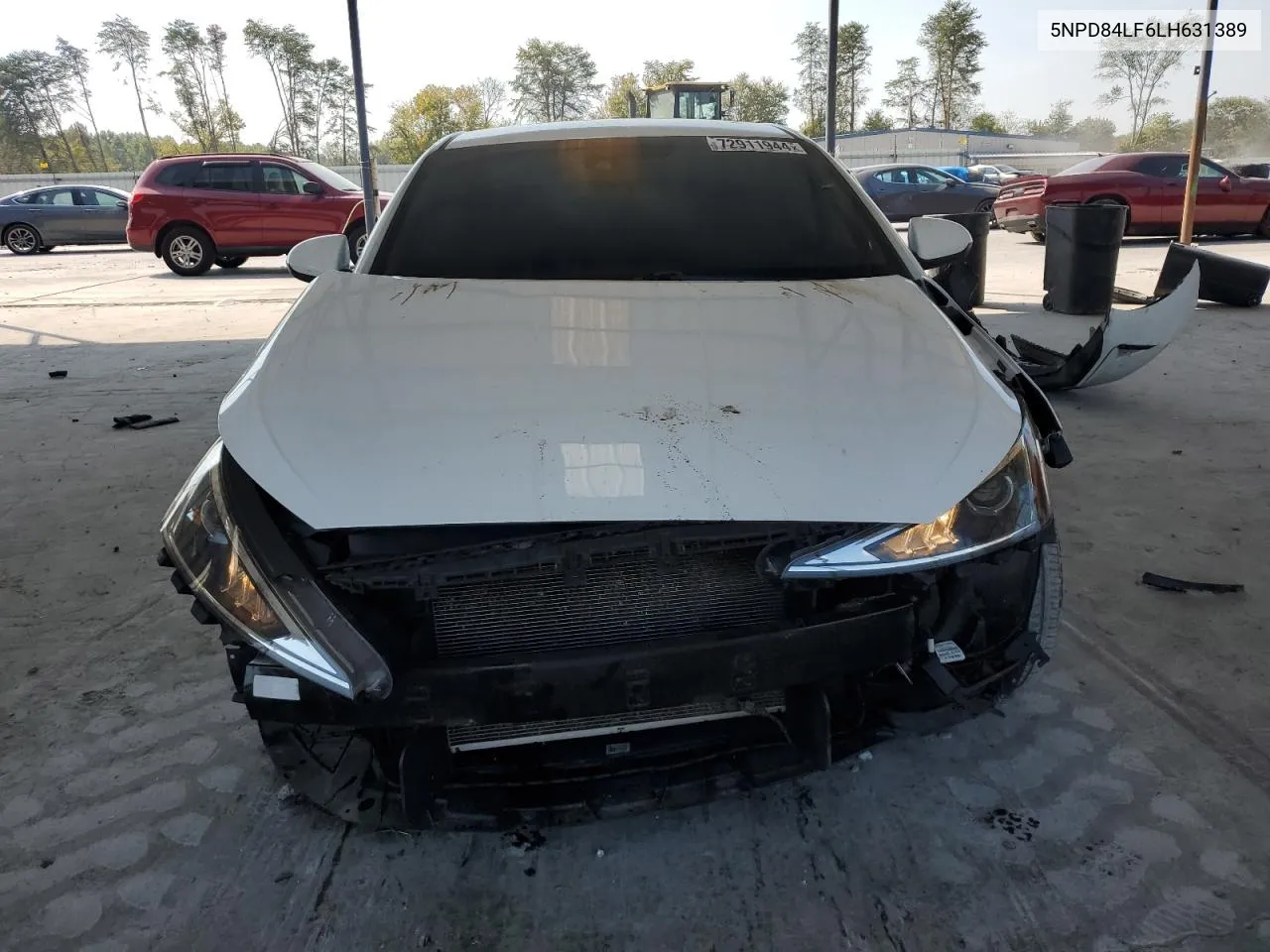 2020 Hyundai Elantra Sel VIN: 5NPD84LF6LH631389 Lot: 72911944