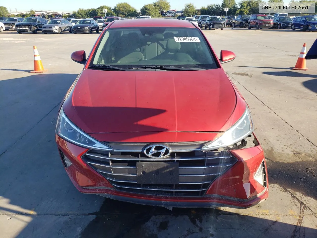 5NPD74LF0LH526611 2020 Hyundai Elantra Se