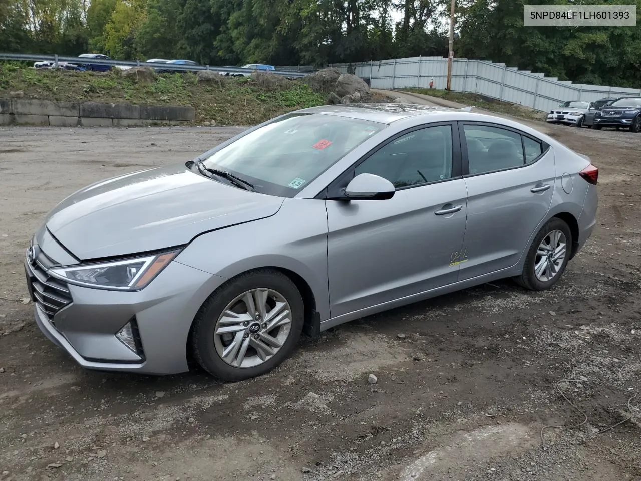 2020 Hyundai Elantra Sel VIN: 5NPD84LF1LH601393 Lot: 72952944