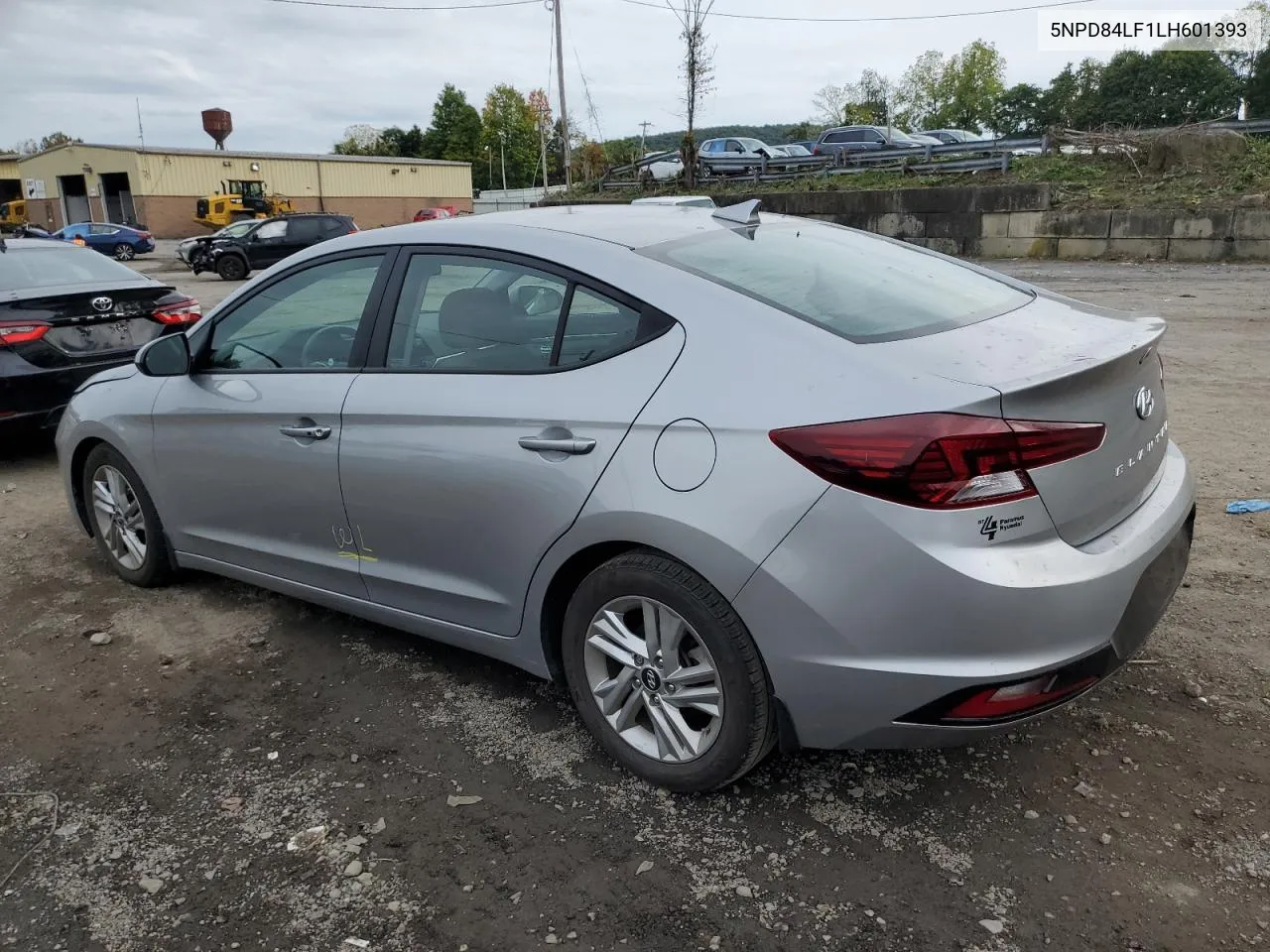 2020 Hyundai Elantra Sel VIN: 5NPD84LF1LH601393 Lot: 72952944