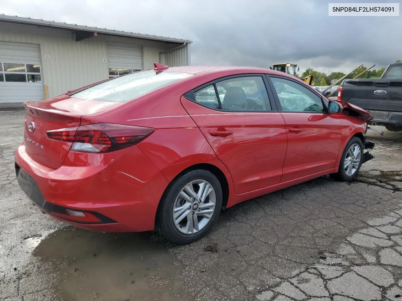 5NPD84LF2LH574091 2020 Hyundai Elantra Sel