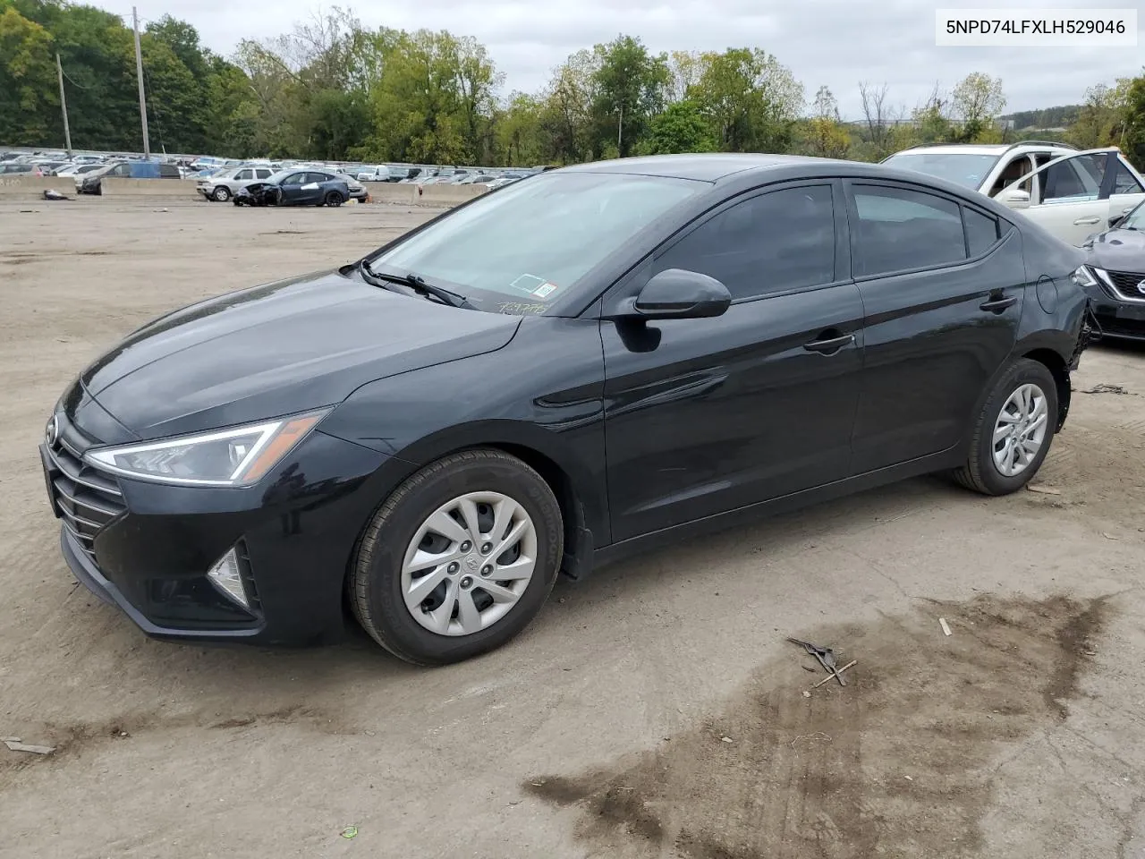 2020 Hyundai Elantra Se VIN: 5NPD74LFXLH529046 Lot: 72977454