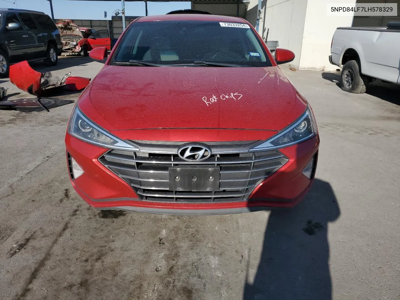 5NPD84LF7LH578329 2020 Hyundai Elantra Sel