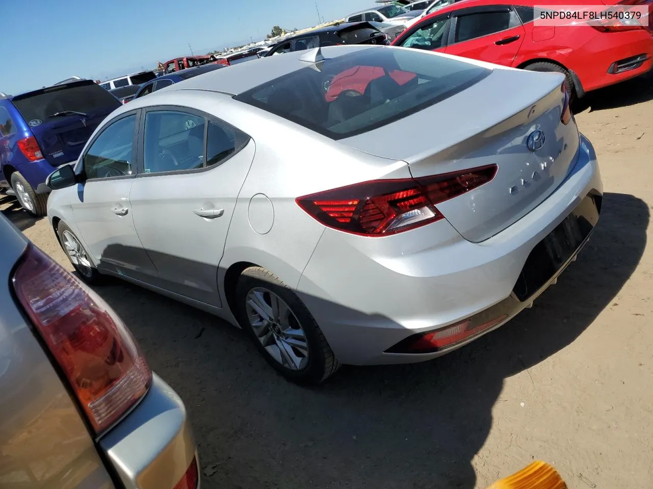 2020 Hyundai Elantra Sel VIN: 5NPD84LF8LH540379 Lot: 73129974