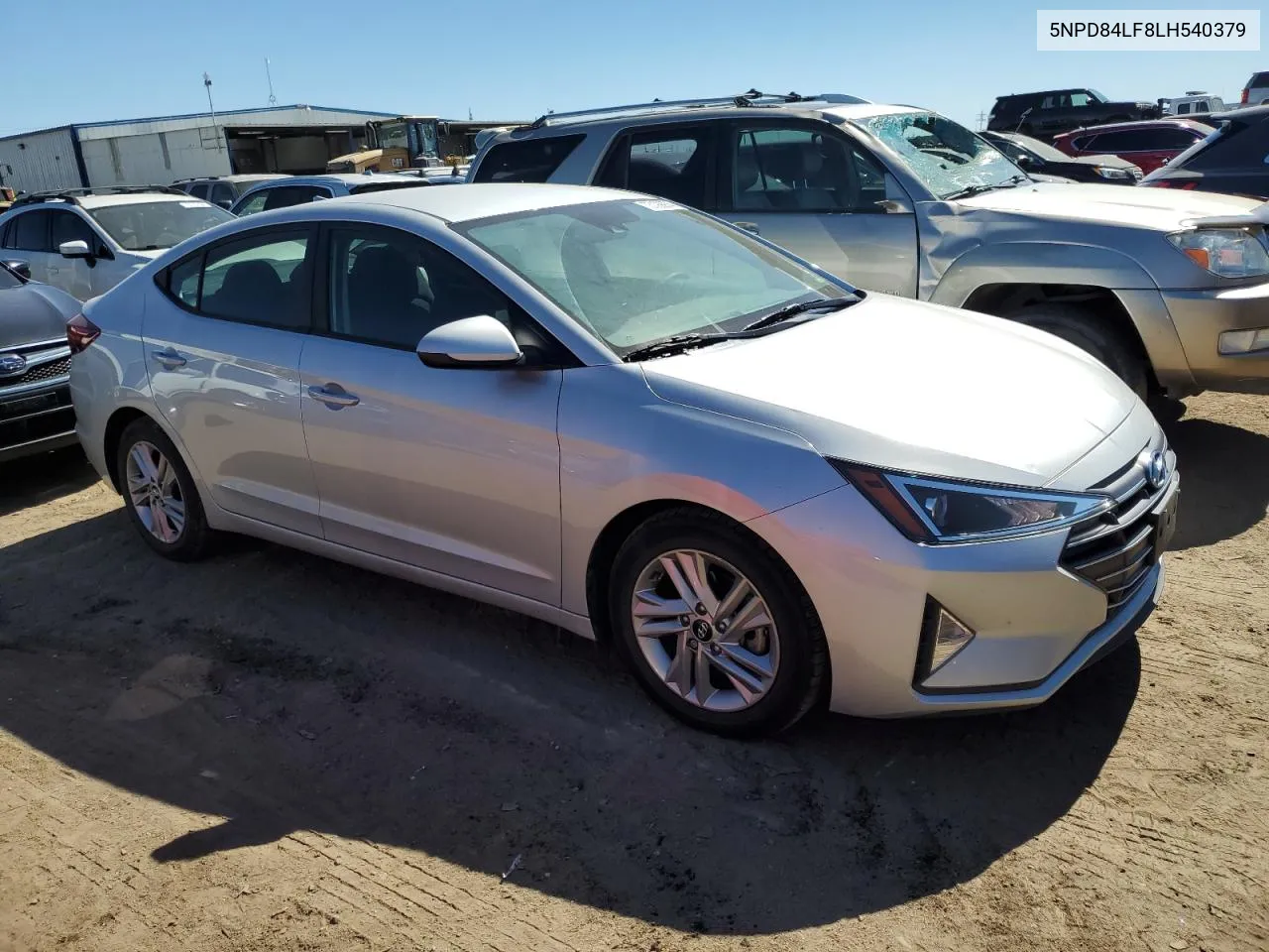 2020 Hyundai Elantra Sel VIN: 5NPD84LF8LH540379 Lot: 73129974