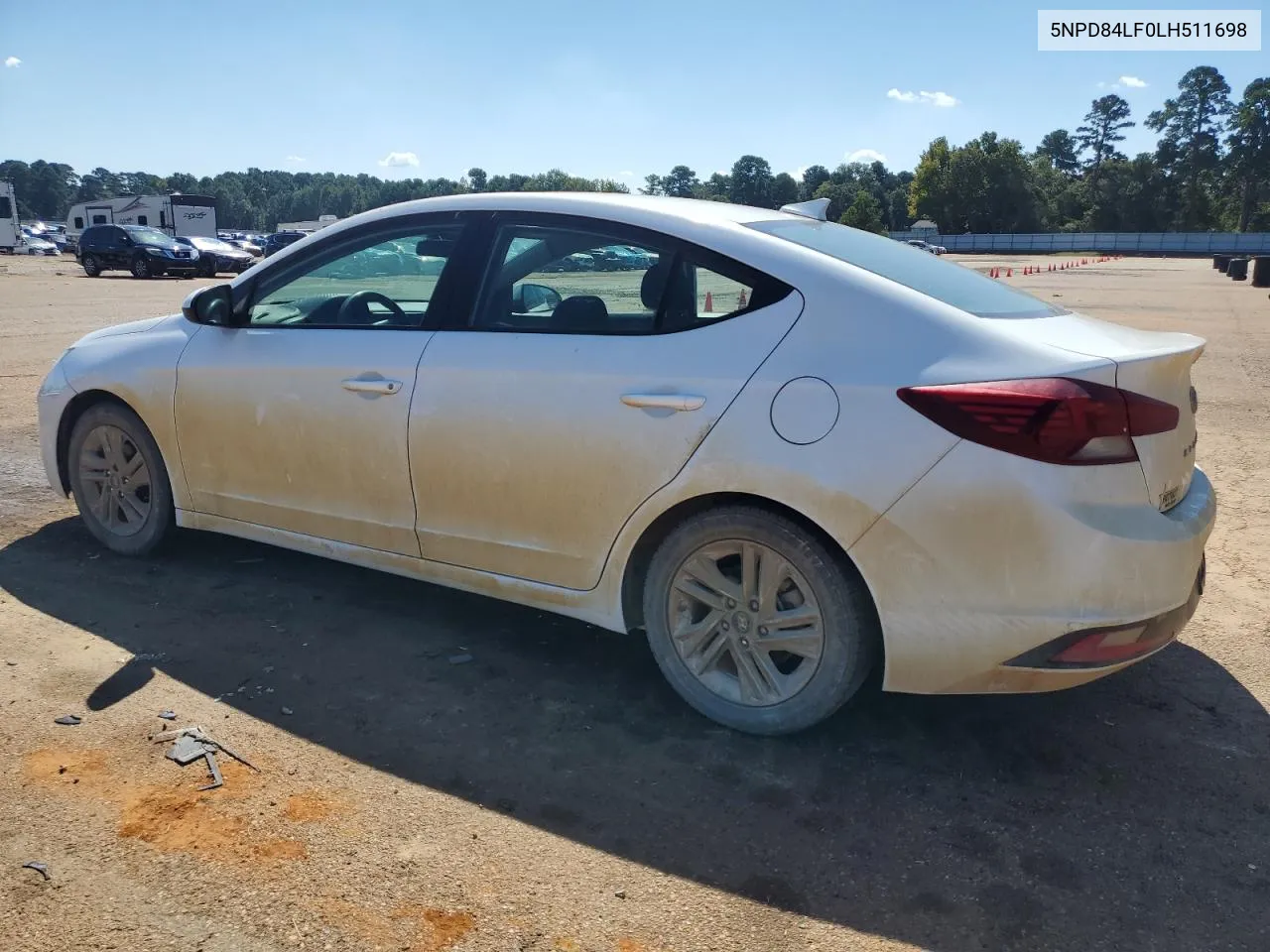 5NPD84LF0LH511698 2020 Hyundai Elantra Sel