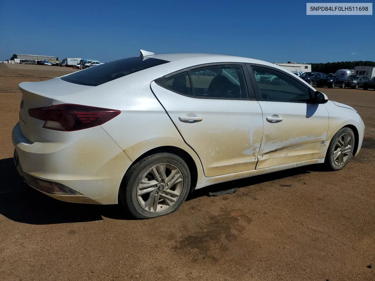 5NPD84LF0LH511698 2020 Hyundai Elantra Sel