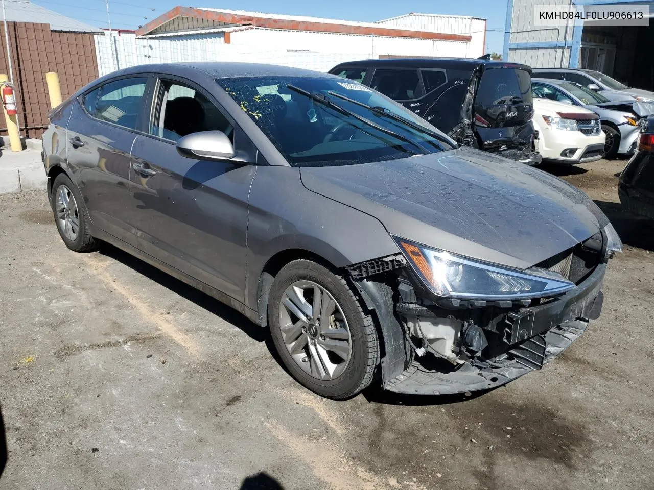 KMHD84LF0LU906613 2020 Hyundai Elantra Sel