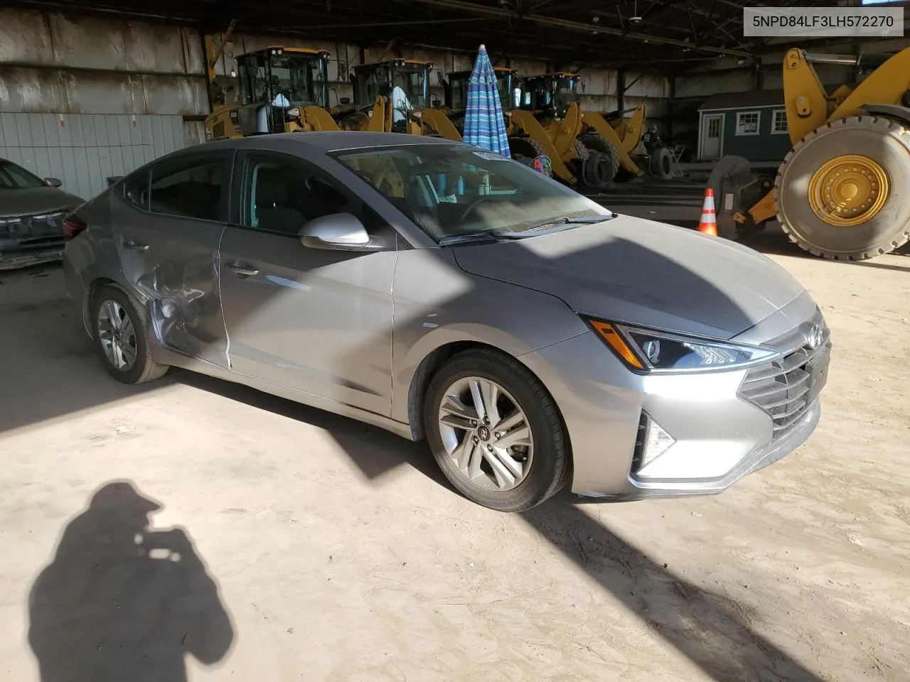 2020 Hyundai Elantra Sel VIN: 5NPD84LF3LH572270 Lot: 73319554