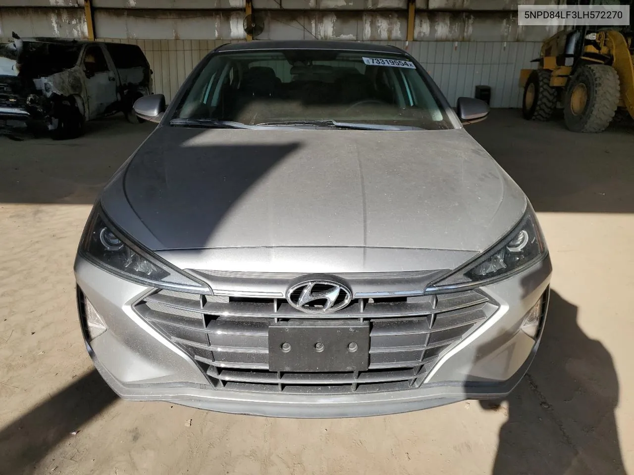 2020 Hyundai Elantra Sel VIN: 5NPD84LF3LH572270 Lot: 73319554