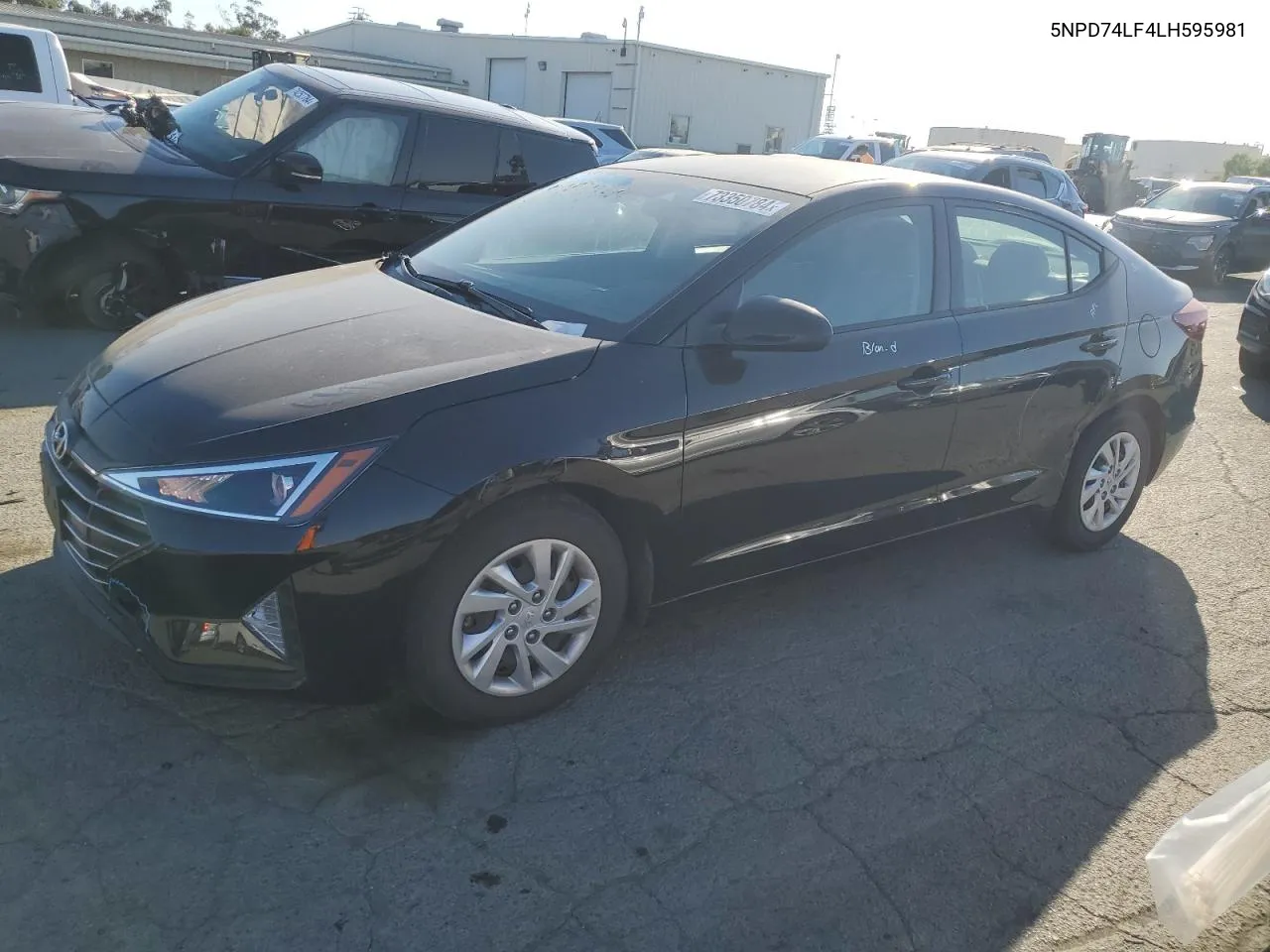 2020 Hyundai Elantra Se VIN: 5NPD74LF4LH595981 Lot: 73350784