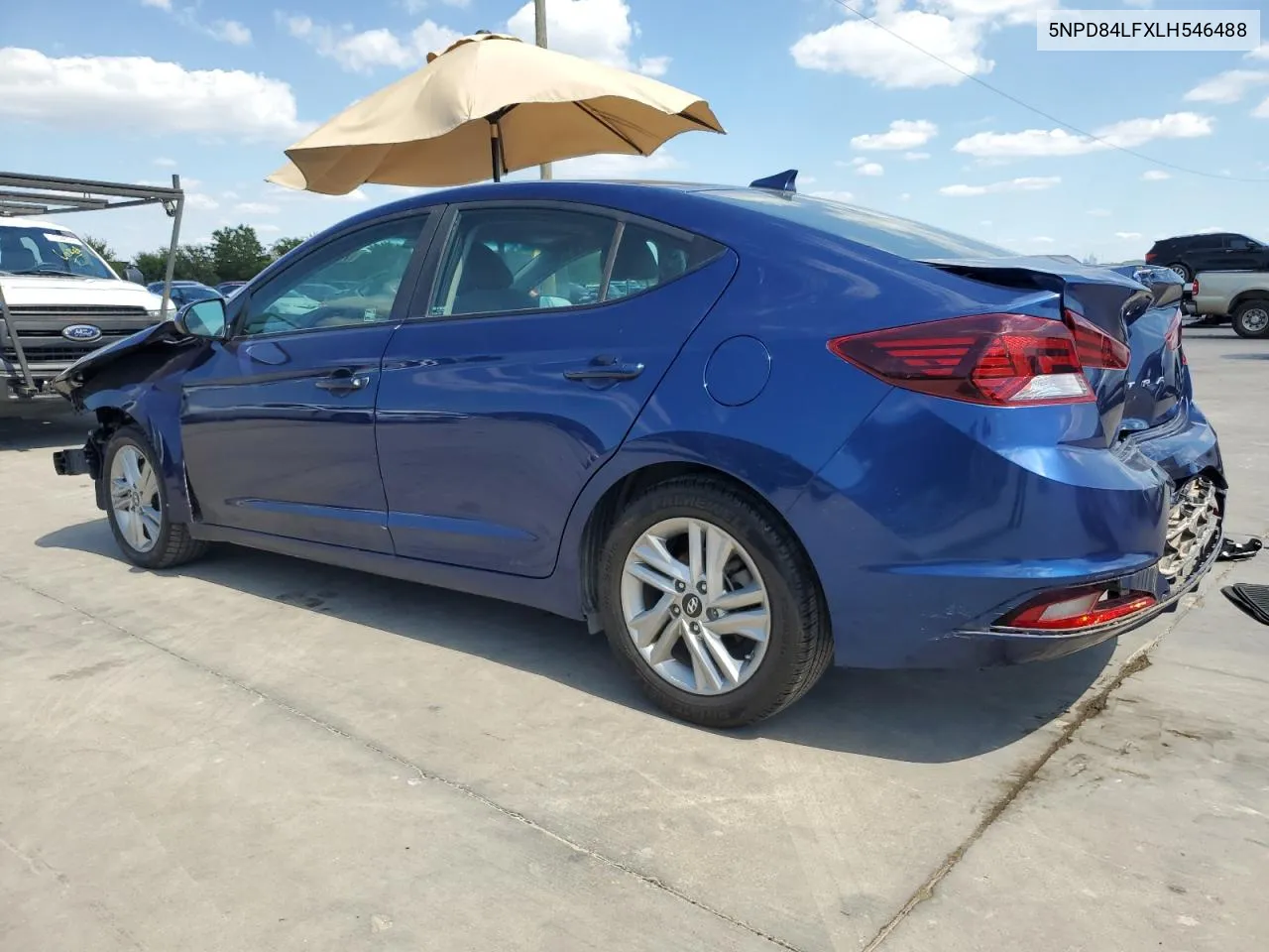 5NPD84LFXLH546488 2020 Hyundai Elantra Sel