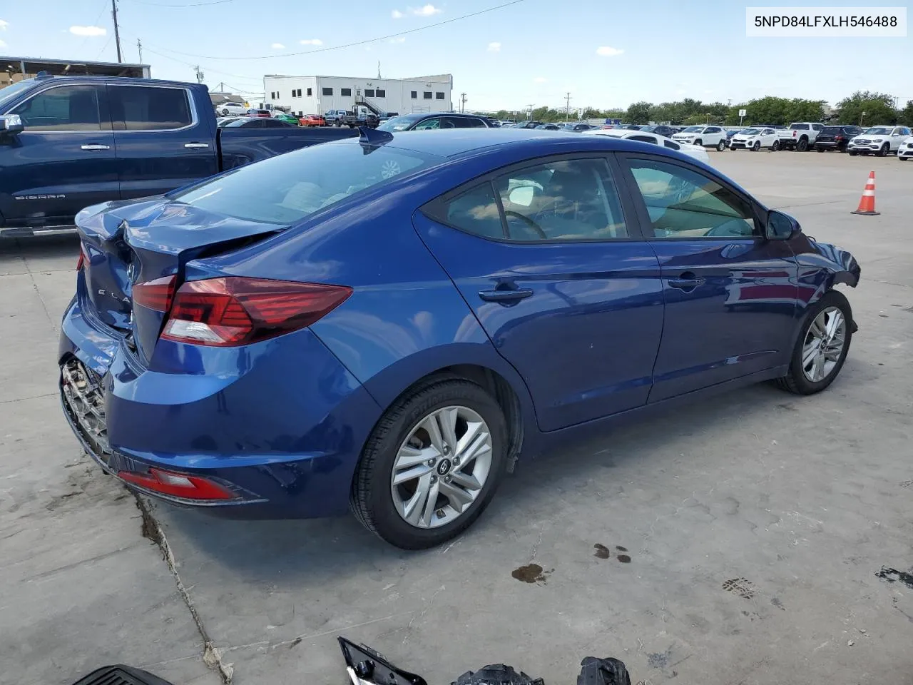 5NPD84LFXLH546488 2020 Hyundai Elantra Sel