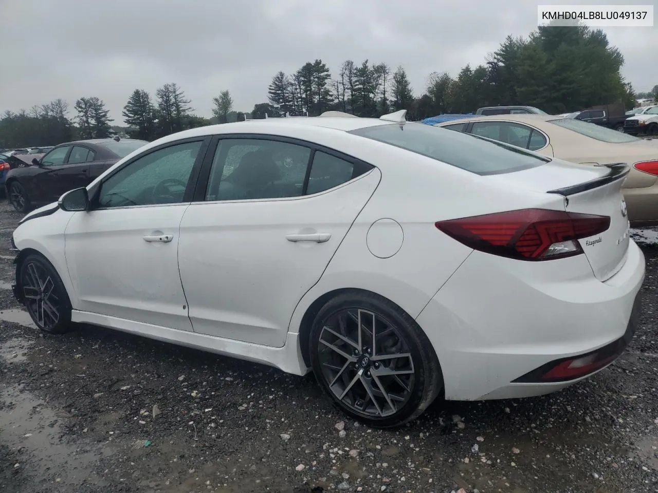 KMHD04LB8LU049137 2020 Hyundai Elantra Sport