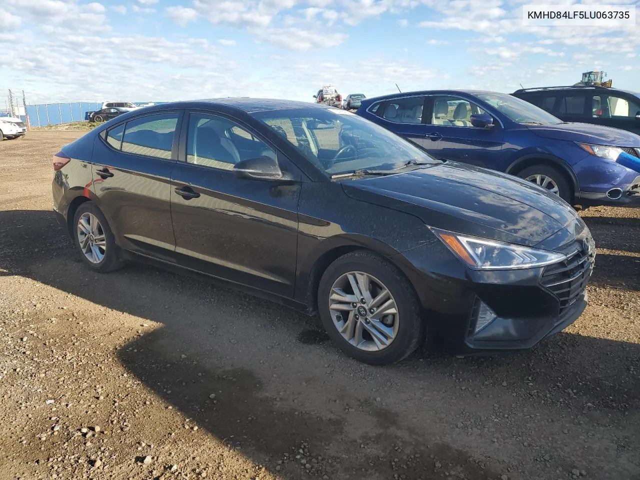 2020 Hyundai Elantra Sel VIN: KMHD84LF5LU063735 Lot: 73399454