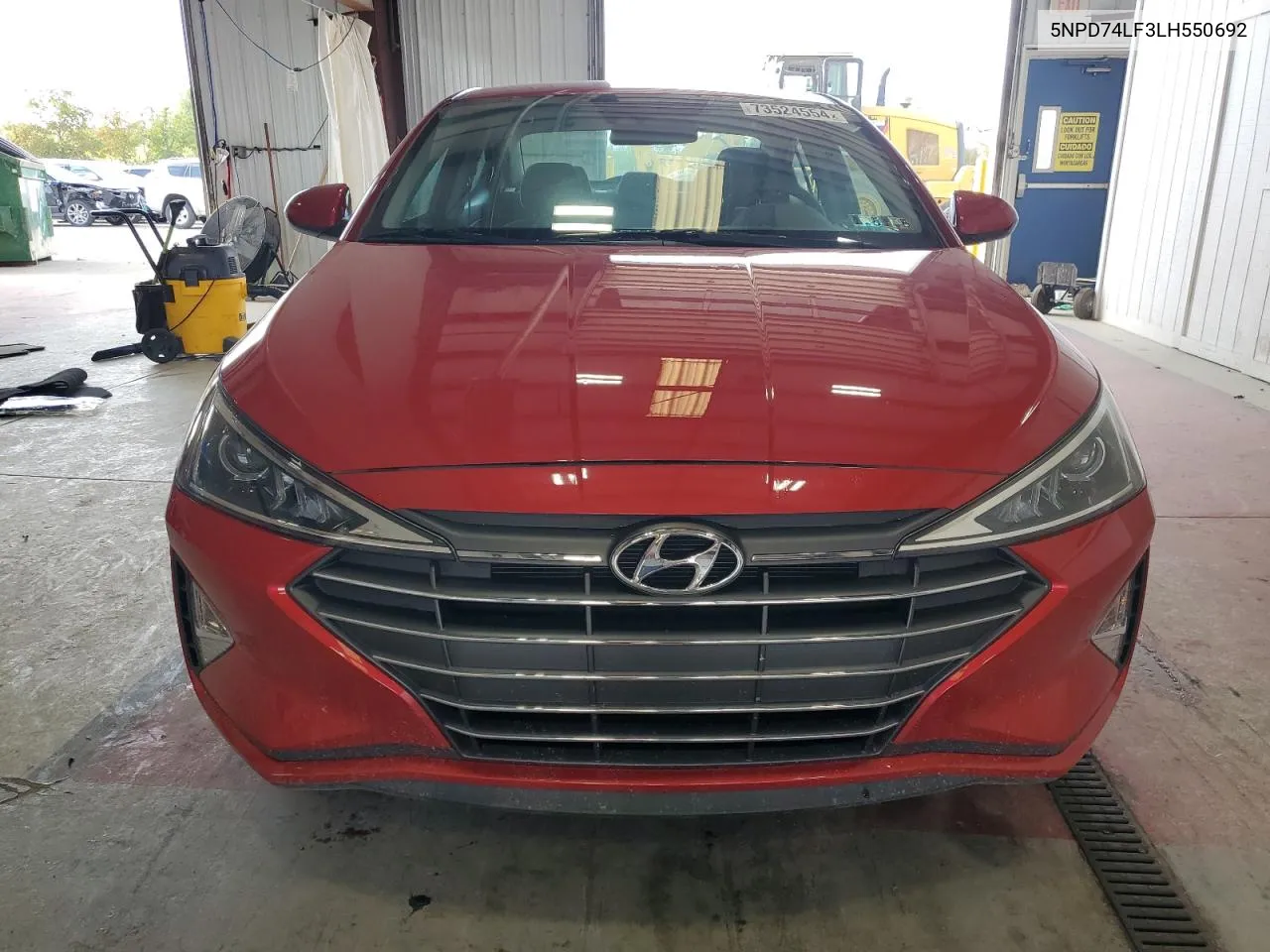 2020 Hyundai Elantra Se VIN: 5NPD74LF3LH550692 Lot: 73524554