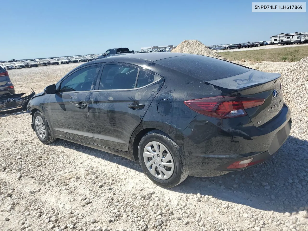 2020 Hyundai Elantra Se VIN: 5NPD74LF1LH617869 Lot: 73541884