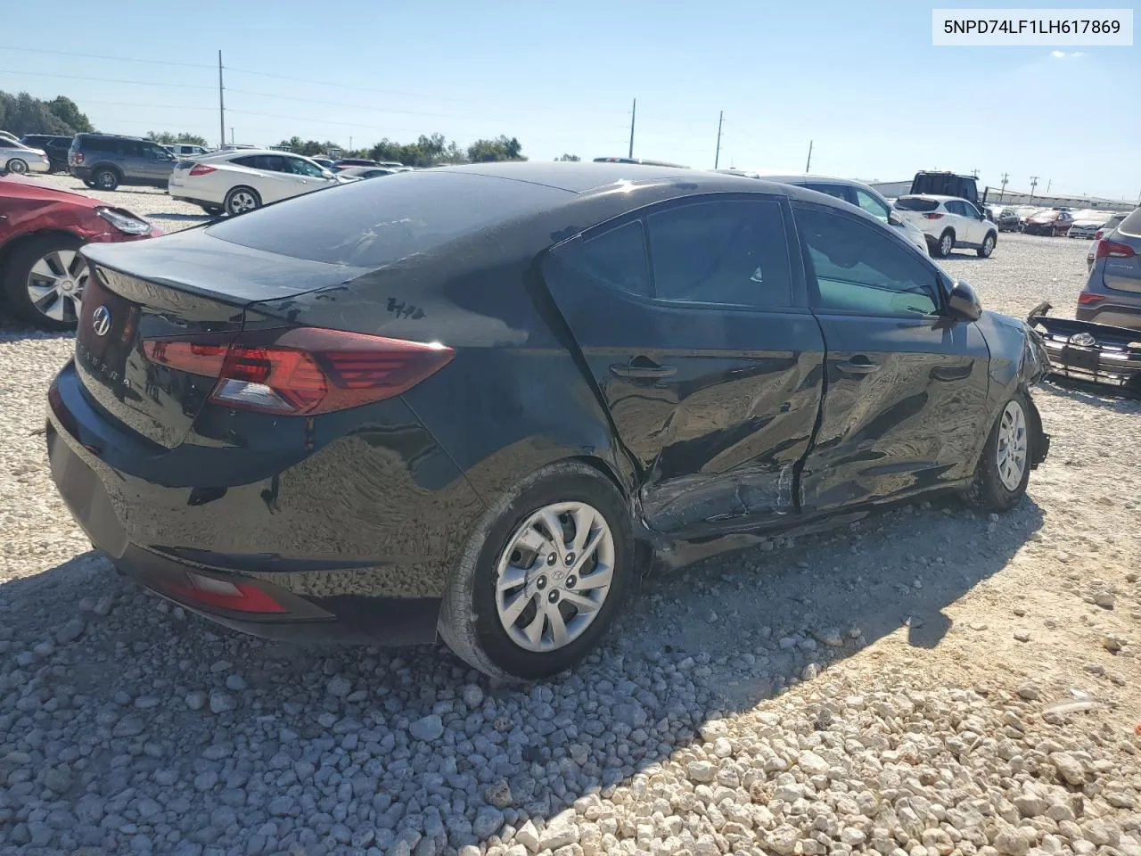 5NPD74LF1LH617869 2020 Hyundai Elantra Se