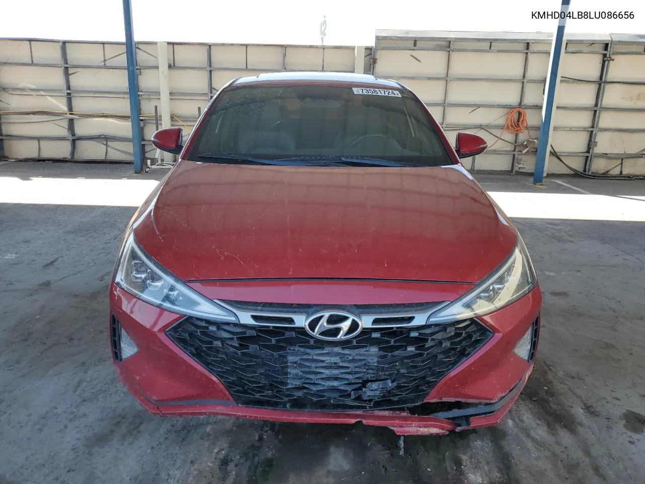 KMHD04LB8LU086656 2020 Hyundai Elantra Sport