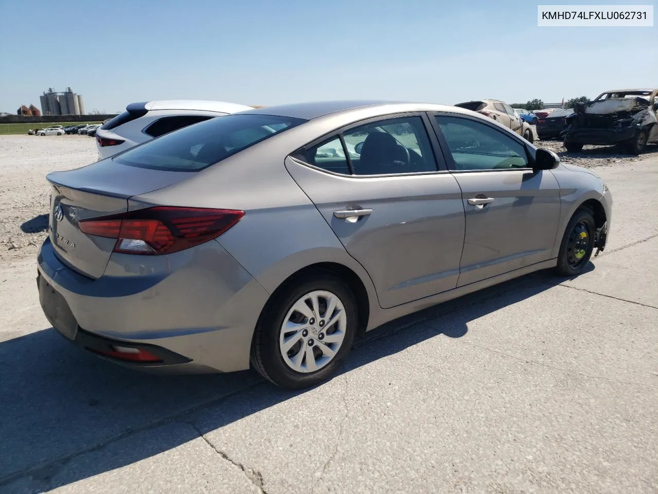 KMHD74LFXLU062731 2020 Hyundai Elantra Se