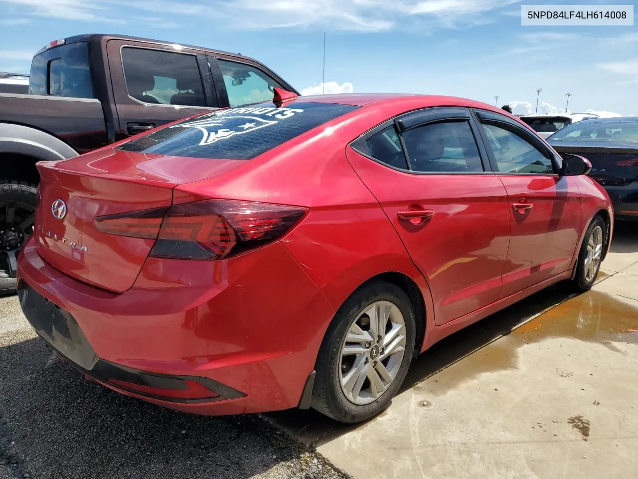 5NPD84LF4LH614008 2020 Hyundai Elantra Sel