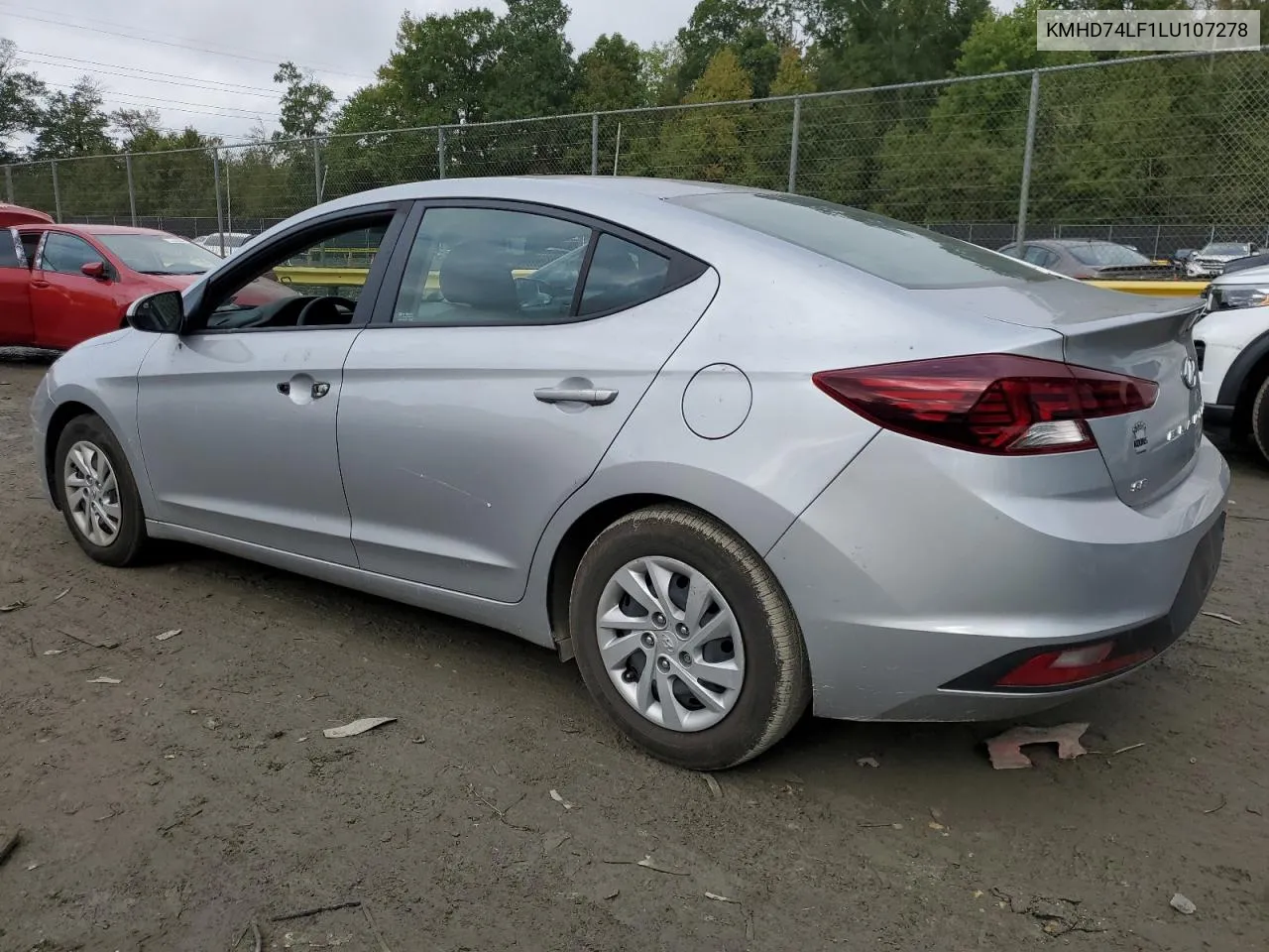 KMHD74LF1LU107278 2020 Hyundai Elantra Se