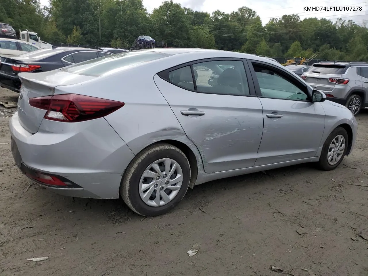 KMHD74LF1LU107278 2020 Hyundai Elantra Se