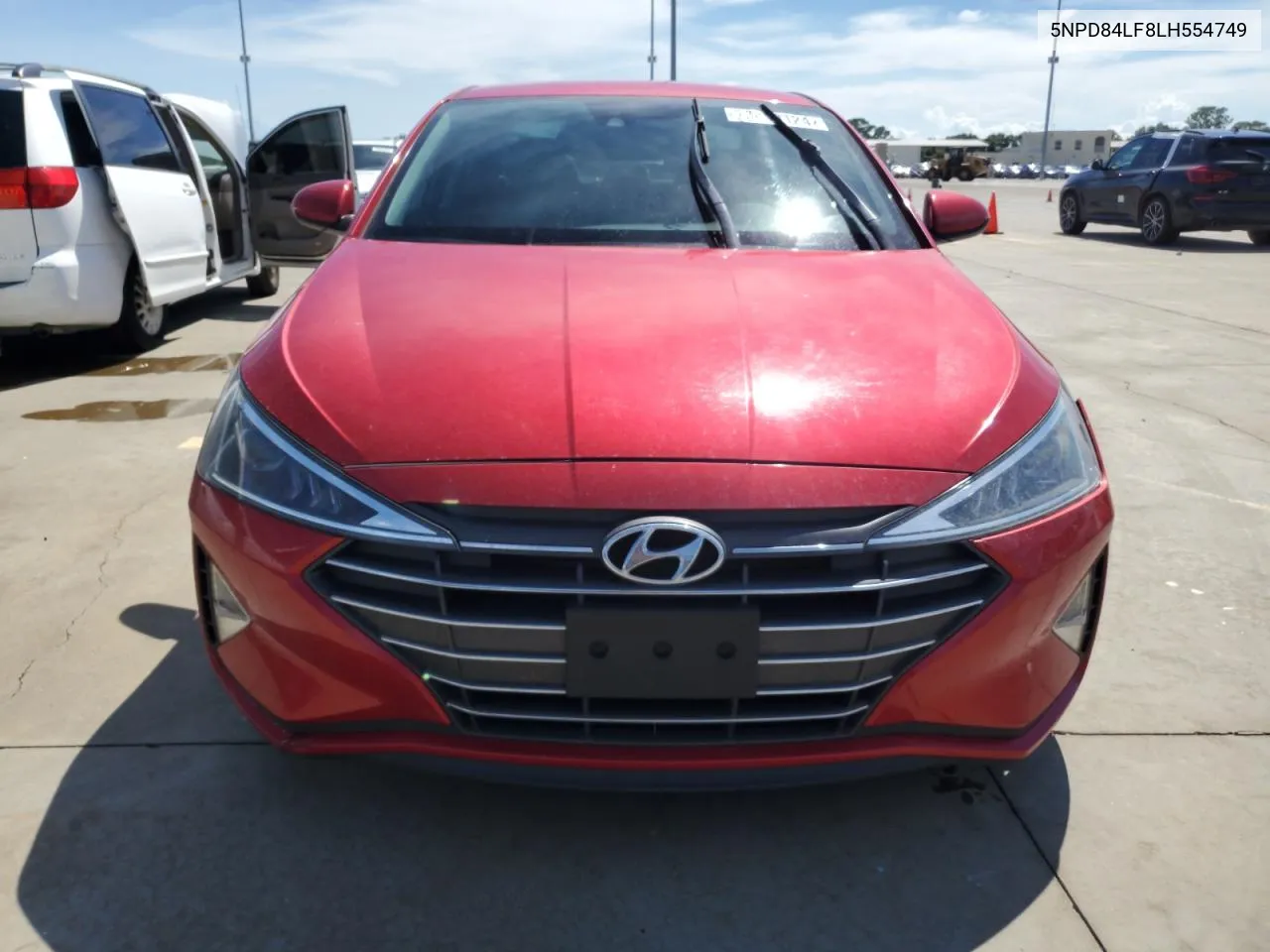 2020 Hyundai Elantra Sel VIN: 5NPD84LF8LH554749 Lot: 73850124