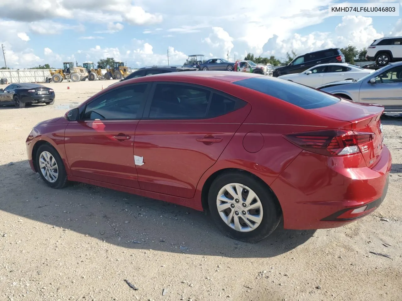 KMHD74LF6LU046803 2020 Hyundai Elantra Se