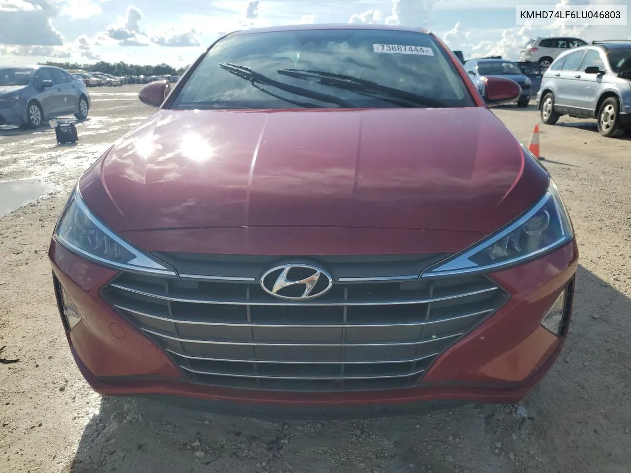 KMHD74LF6LU046803 2020 Hyundai Elantra Se