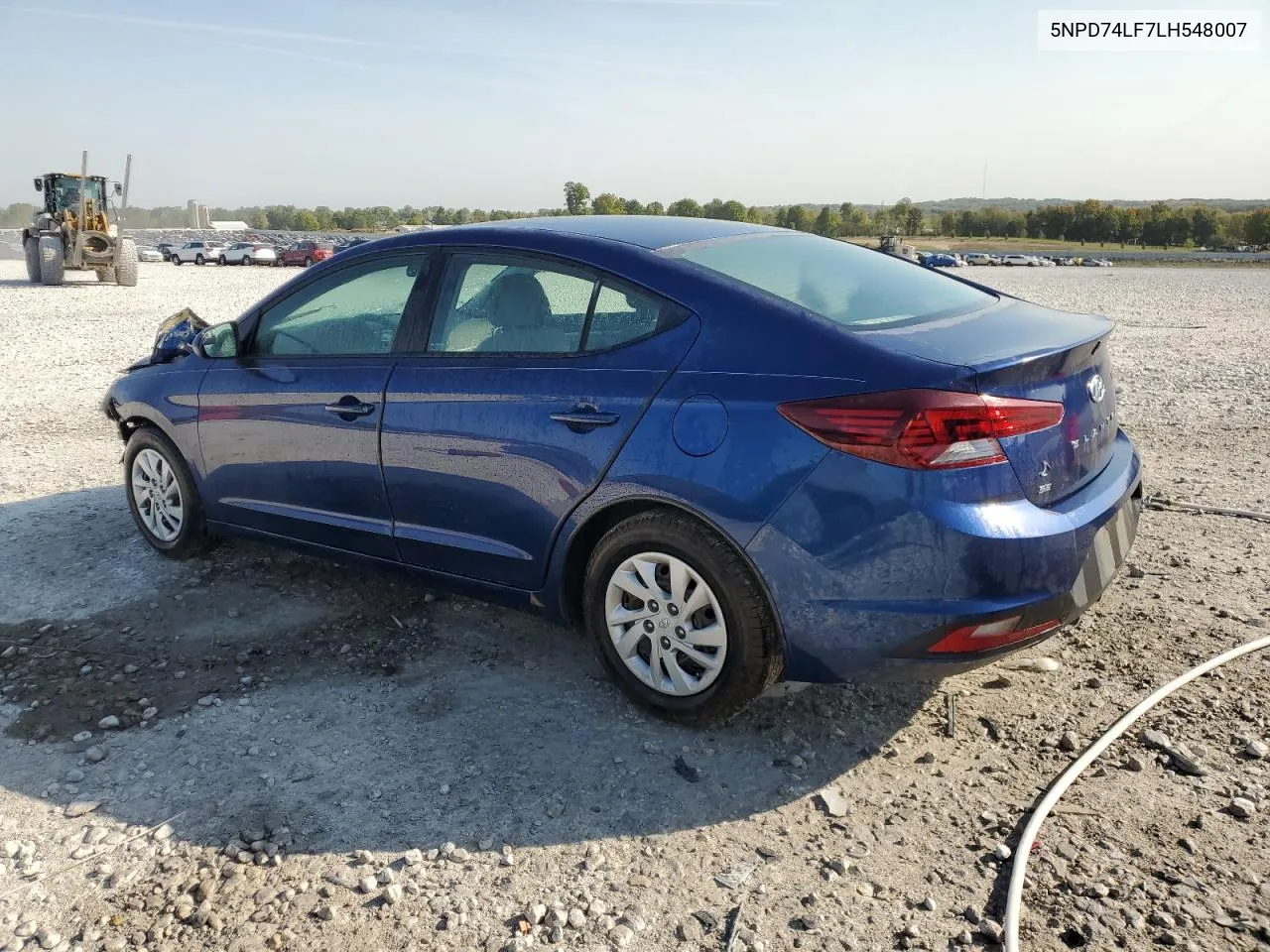 2020 Hyundai Elantra Se VIN: 5NPD74LF7LH548007 Lot: 74032794