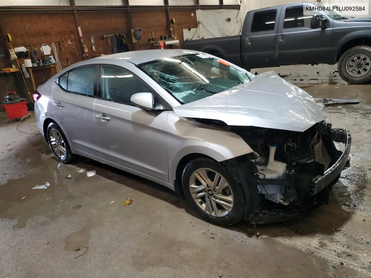 KMHD84LF1LU092584 2020 Hyundai Elantra Sel