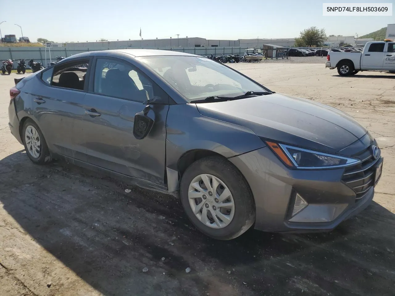 2020 Hyundai Elantra Se VIN: 5NPD74LF8LH503609 Lot: 74261934