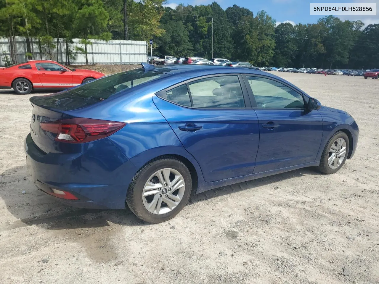 2020 Hyundai Elantra Sel VIN: 5NPD84LF0LH528856 Lot: 74299334