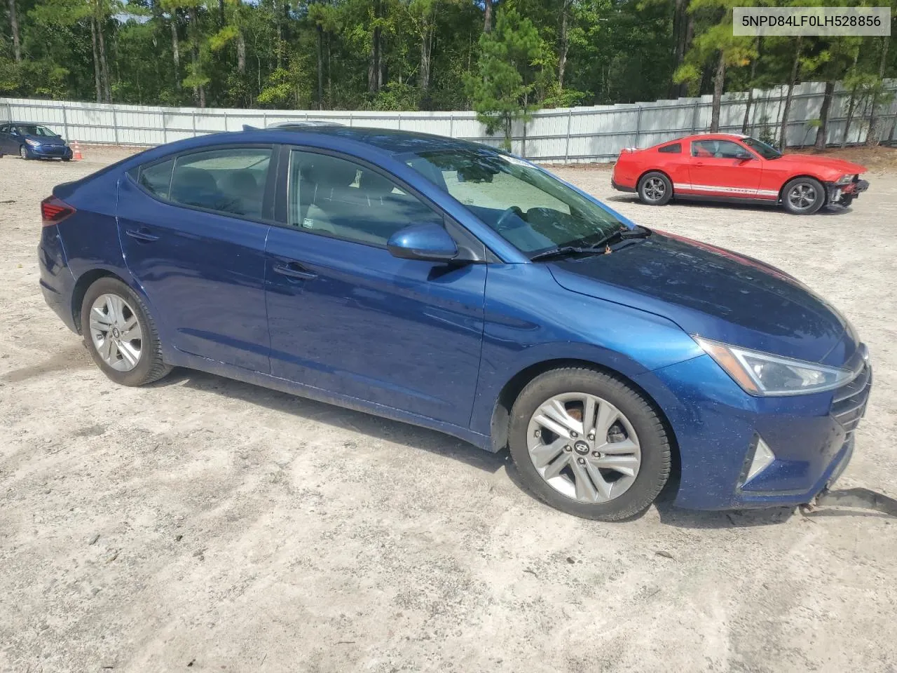 2020 Hyundai Elantra Sel VIN: 5NPD84LF0LH528856 Lot: 74299334