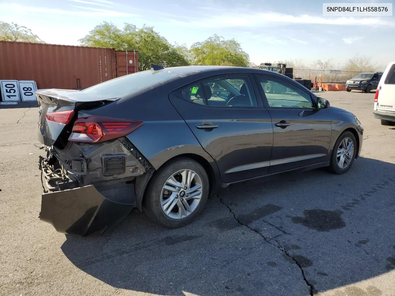 2020 Hyundai Elantra Sel VIN: 5NPD84LF1LH558576 Lot: 74967604