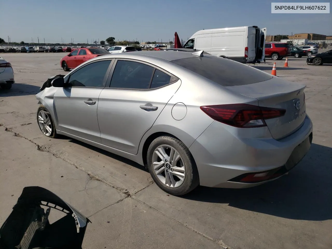 2020 Hyundai Elantra Sel VIN: 5NPD84LF9LH607622 Lot: 75229914